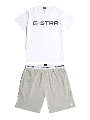 Foto van product G-STAR Pyjama kort grijs / zwart / wit