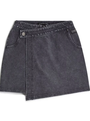 Foto van product G-STAR Rok 'Overdyed' black denim