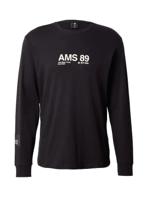 Foto van product G-STAR Shirt 'Ams 89' zwart / wit