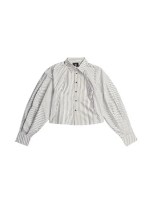 Foto van product G-STAR Shirt bruin / wit
