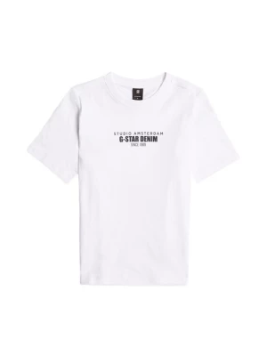 Foto van product G-STAR Shirt 'Studio AMS' zwart / wit
