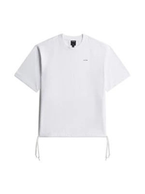Foto van product G-STAR Shirt 'Woven Mix Loose T-Shirt' zwart / wit