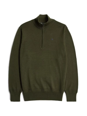 Foto van product G-STAR Trui 'Premium Core Half Zip Knit' grijs