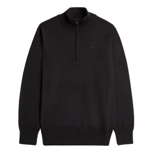Foto van product G-STAR Trui 'Premium Core Half Zip Knit' zwart