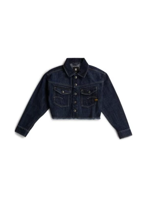 Foto van product G-STAR Tussenjas 'Girls Cropped Denim Jacket' zwart