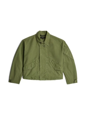 Foto van product G-STAR Tussenjas 'Oversized Cropped Jacket' groen
