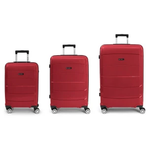 Foto van product Gabol Kofferset 'Midori' rood / zwart