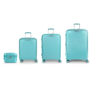 Foto van product Gabol Kofferset 'Queens' turquoise