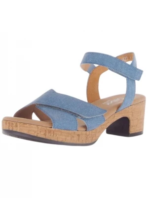 Foto van product GABOR Sandaal blauw denim