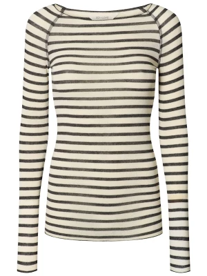 Foto van product Gai+Lisva Shirt 'Thyra' ecru / zwart
