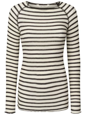 Foto van product Gai+Lisva Top 'Amalie' antraciet / offwhite