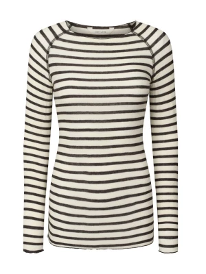 Foto van product Gai+Lisva Top 'Amalie' beige / donkerbruin
