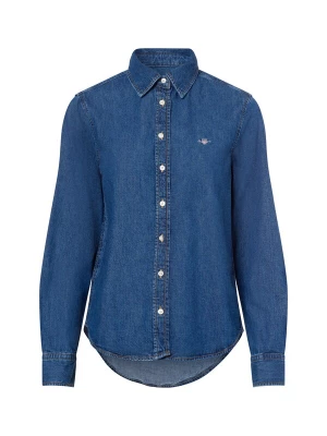 Foto van product GANT Blouse blauw denim