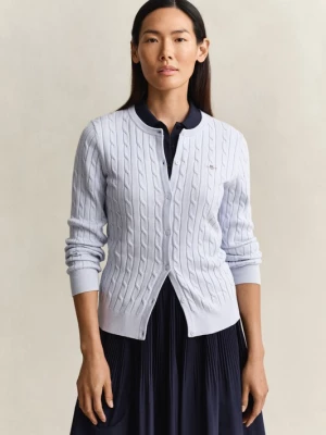 Foto van product GANT Gebreid vest lichtblauw