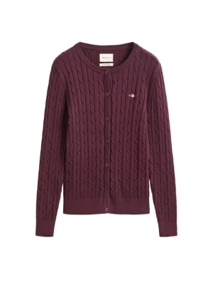 Foto van product GANT Gebreid vest wijnrood