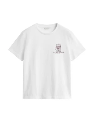 Foto van product GANT Shirt chocoladebruin / wit