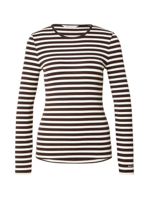 Foto van product GANT Shirt donkerbruin / wit