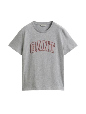 Foto van product GANT Shirt grijs gemêleerd / roestrood