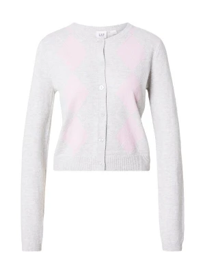 Foto van product GAP Gebreid vest 'CASHSOFT ARGYLE' lichtgrijs / rosé