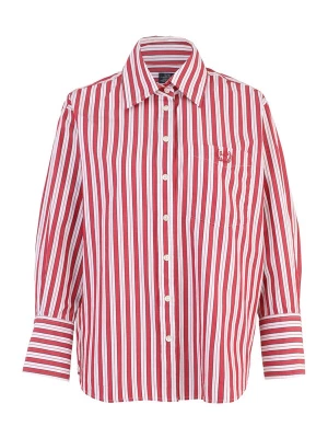 Foto van product Gap Petite Blouse donkerrood / zwart / wit