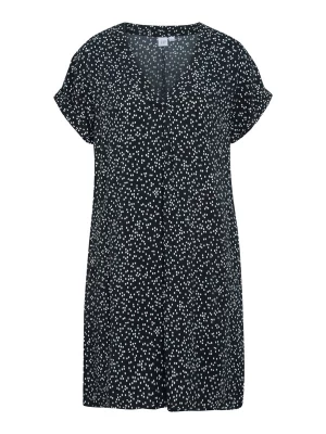 Foto van product Gap Petite Jurk zwart / wit