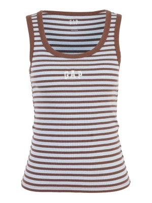 Foto van product Gap Petite Top lichtblauw / bruin