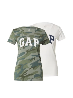Foto van product GAP Shirt 'FRANCHISE' navy / kaki / olijfgroen / wit