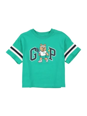 Foto van product GAP Shirt 'TEAM BRANNAN' lichtbruin / groen / zwart / wit