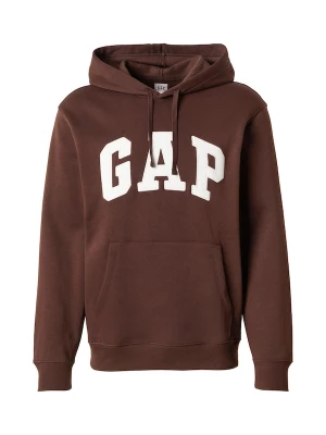 Foto van product GAP Sweatshirt 'HERITAGE' chocoladebruin / wit
