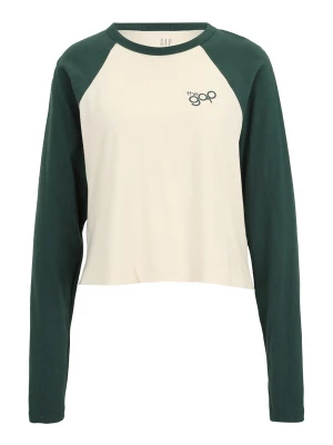 Foto van product Gap Tall Shirt donkergroen / natuurwit