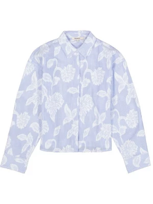 Foto van product GARCIA Blouse duifblauw / wit