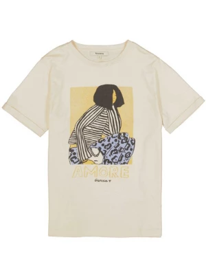 Foto van product GARCIA Shirt duifblauw / safraan / zwart / offwhite