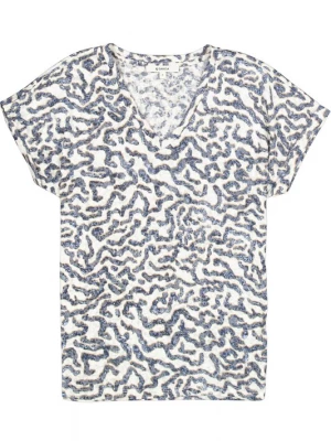 Foto van product GARCIA Shirt kobaltblauw / wit