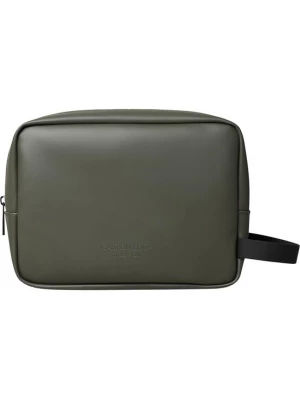 Foto van product Gaston Luga Make up tas 'Splash' olijfgroen