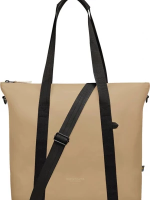 Foto van product Gaston Luga Shopper 'Däsh' brokaat / zwart