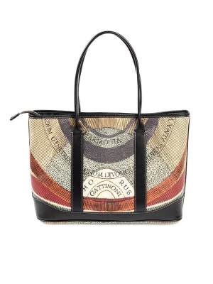Foto van product Gattinoni Shopper crème / sand / donkeroranje / zwart