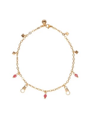 Foto van product NAEMI Voetsieraden rose-goud / pink / robijnrood