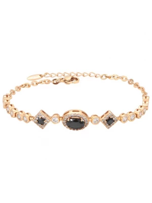 Foto van product NAEMI Armband goud / zwart / transparant