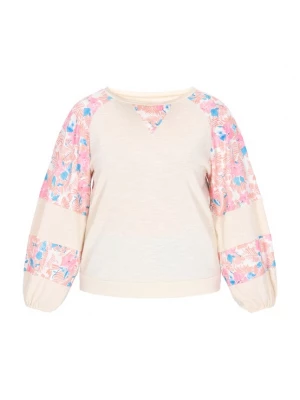 Foto van product Gaya Blouse lichtbeige / lichtblauw / rosa