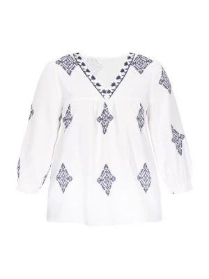 Foto van product usha FESTIVAL Blouse navy / wit