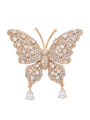 Foto van product faina Broche goud / transparant