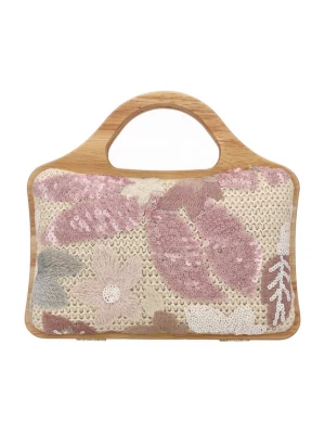 Foto van product Gaya Clutch beige / rosa