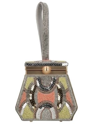 Foto van product Gaya Clutch geel / goud / pink / zilver