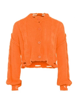 Foto van product Gaya Gebreid vest oranje