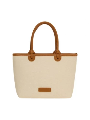 Foto van product usha BLUE LABEL Handtas ecru / cognac