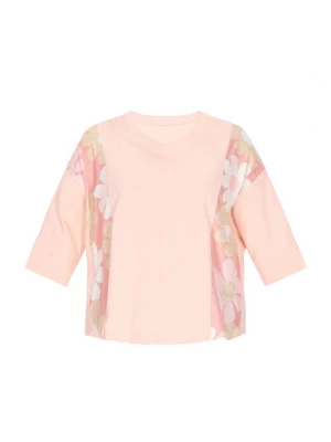 Foto van product Gaya Shirt beige / abrikoos / oudroze / wit