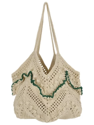 Foto van product Gaya Shopper turquoise / offwhite