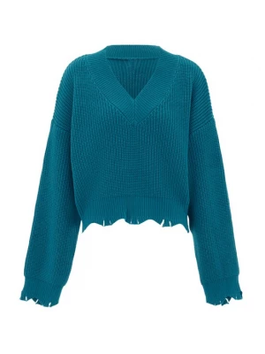 Foto van product Gaya Trui cyaan blauw