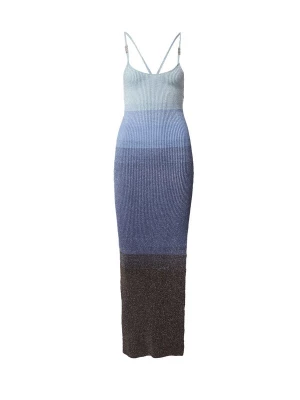 Foto van product GCDS Gebreide jurk blauw / pastelblauw / lichtblauw / zwart