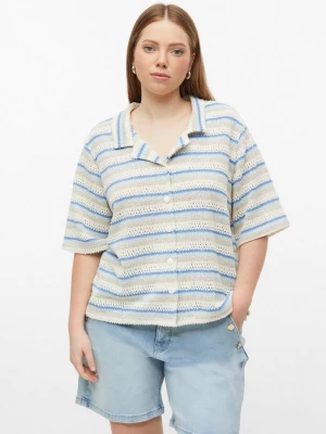 Foto van product Gebreid shirt met ajourpatroon QS
